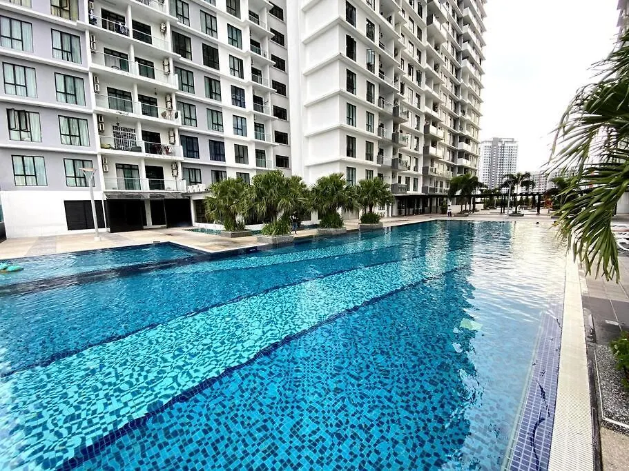 Apartament Hck10 Platino Projector /3Min Walk Paradigm/Sutera Jb Johor Bahru Malezja
